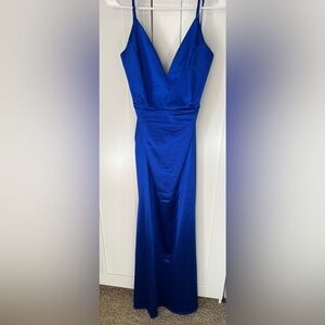 Lulu’s- sapphire blue formal maxi